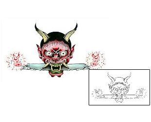 Mask Tattoo Tattoo Styles tattoo | WAF-00014