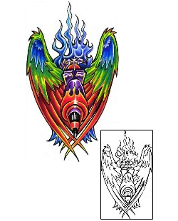 Fire – Flames Tattoo For Women tattoo | WHF-00031