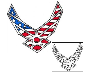 Air Force Tattoo Patronage tattoo | WHF-00087