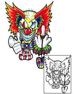 Clown Tattoo Tattoo Styles tattoo | WHF-00092
