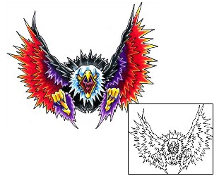 Bird Tattoo Animal tattoo | WHF-00106