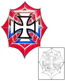 Iron Cross Tattoo Patronage tattoo | WHF-00136