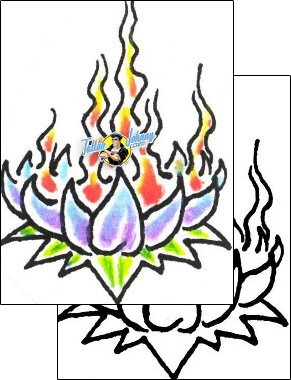 Fire – Flames Tattoo miscellaneous-fire-tattoos-will-harper-whf-00148