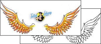 Wings Tattoo whf-00159
