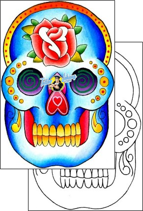 Mexican Tattoo ethnic-mexican-tattoos-steve-wickert-wkf-00027
