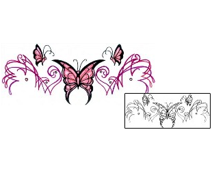 Butterfly Tattoo For Women tattoo | WYF-00006