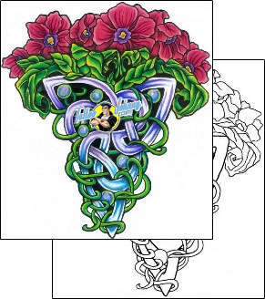 Flower Tattoo plant-life-flowers-tattoos-wendy-m-pahis-wyf-00018