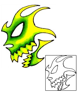 Monster Tattoo Horror tattoo | X2F-00065