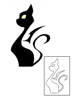 Cat Tattoo Tattoo Styles tattoo | YSF-00041