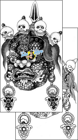 Horror Tattoo voodoo-tattoos-zaya-zaf-00135