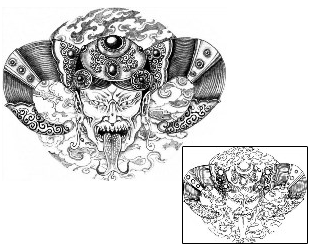 Evil Tattoo Horror tattoo | ZAF-00145