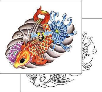 Fish Tattoo marine-life-fish-tattoos-zak-lionhart-zlf-00011
