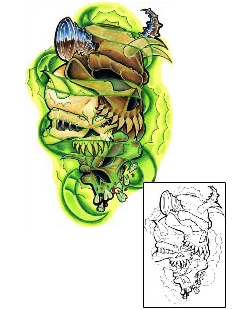 Scary Tattoo Horror tattoo | ZMF-00063