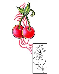 Cherry Tattoo Tattoo Styles tattoo | ZZF-00009