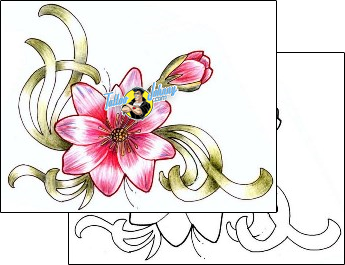 Flower Tattoo plant-life-flowers-tattoos-zaza-zzf-00020