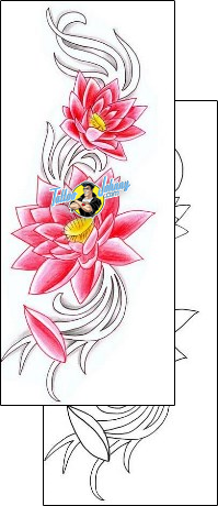 Flower Tattoo plant-life-flowers-tattoos-zaza-zzf-00028
