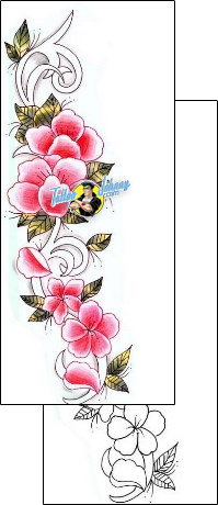 Flower Tattoo plant-life-flowers-tattoos-zaza-zzf-00030