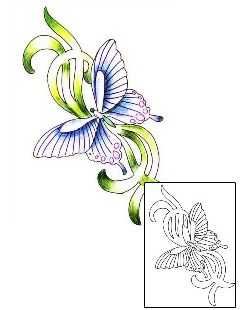 Butterfly Tattoo For Women tattoo | ZZF-00039