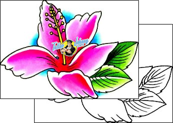 Flower Tattoo plant-life-flowers-tattoos-josh-stanley-x1f-00014