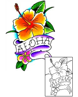 Plumeria Tattoo Miscellaneous tattoo | x1F-00020