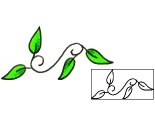 Vine Tattoo Plant Life tattoo | x1F-00041