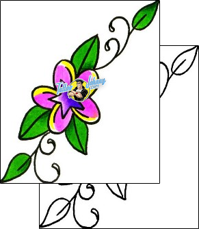 Flower Tattoo plant-life-flowers-tattoos-josh-stanley-x1f-00042