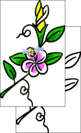 Flower Tattoo plant-life-flowers-tattoos-josh-stanley-x1f-00043
