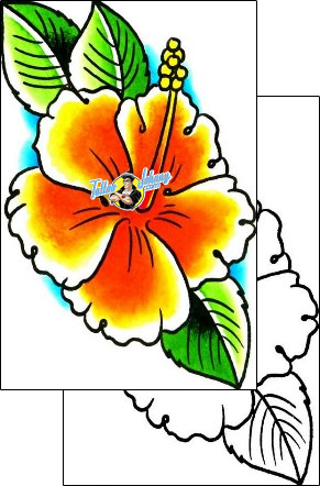 Flower Tattoo plant-life-flowers-tattoos-josh-stanley-x1f-00044