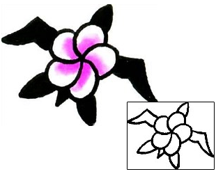 Plumeria Tattoo Reptiles & Amphibians tattoo | x1F-00054