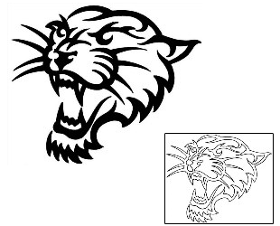 Tiger Tattoo Animal tattoo | x1F-00128